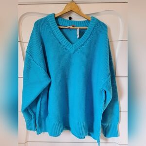 Free People V-neck Alli Sweater